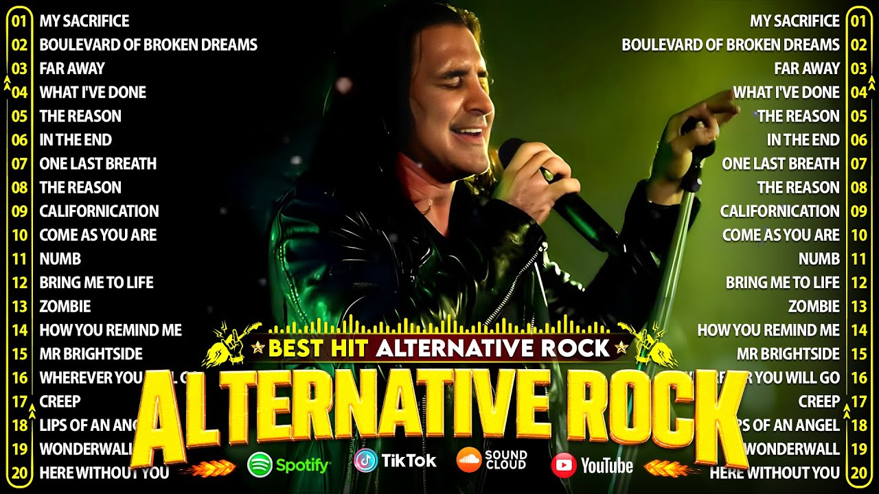 Alternative Rock Love Songs Music 90's 2000's🎶Creed, Lifehouse, Coldplay, Linkin Park, Evanescence