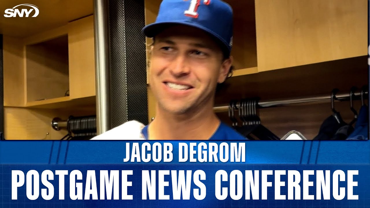 Jacob deGrom on his return to Citi Field and the tribute video of his Mets career