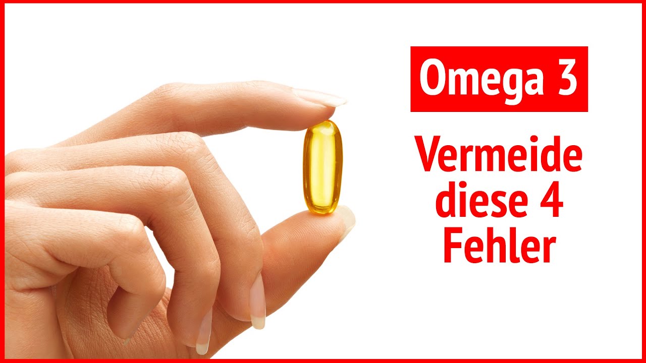 👉 Omega 3 Einnahme: Diese 4 Fehler verhindern die Wirkung