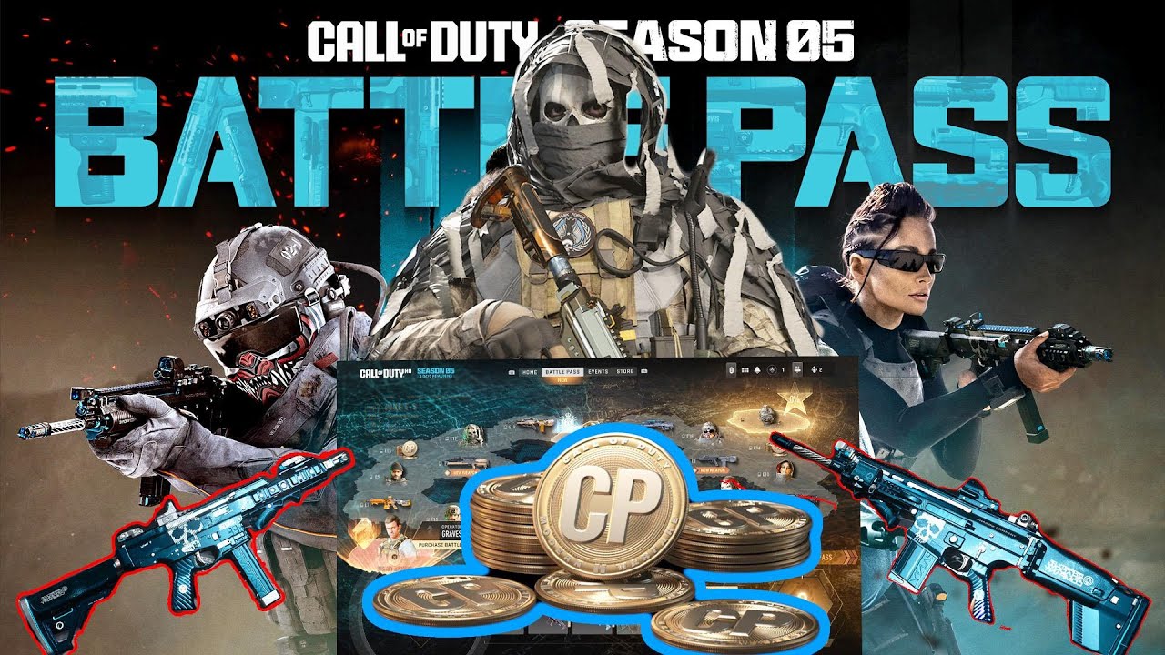 WHAT'S IN SEASON 5 BATTLE PASS? ALL REWARDS SHOWCASE!