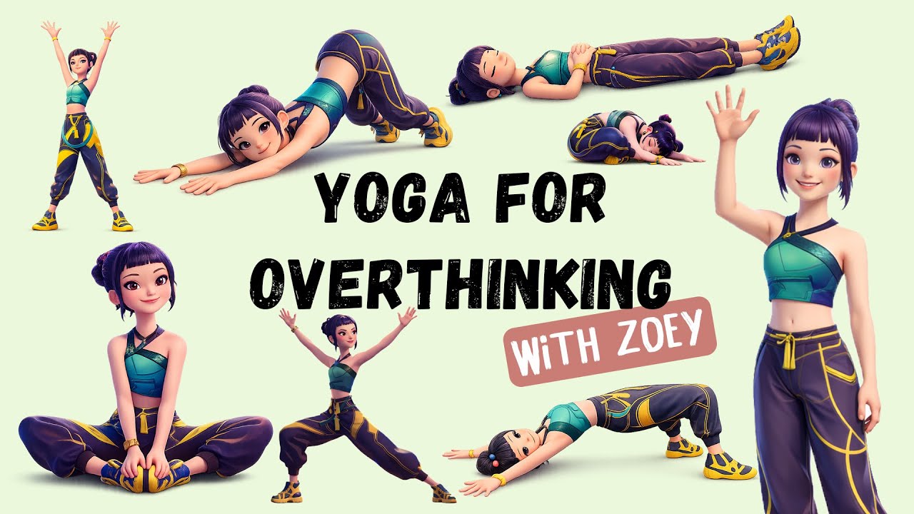 Yoga for Overthinking for Kids | Zoey x KPop Demon Hunters