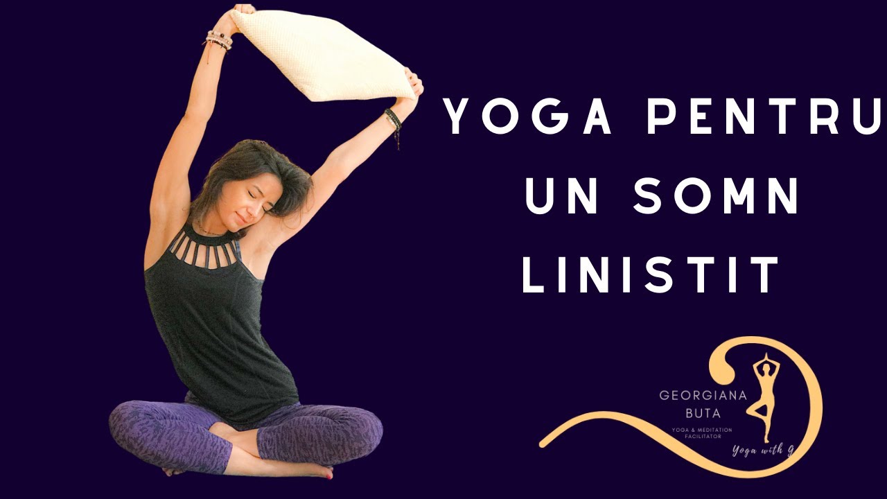 Yoga pentru un somn linisit| Yoga pentru relaxare | Calmeaza sistemul nervos