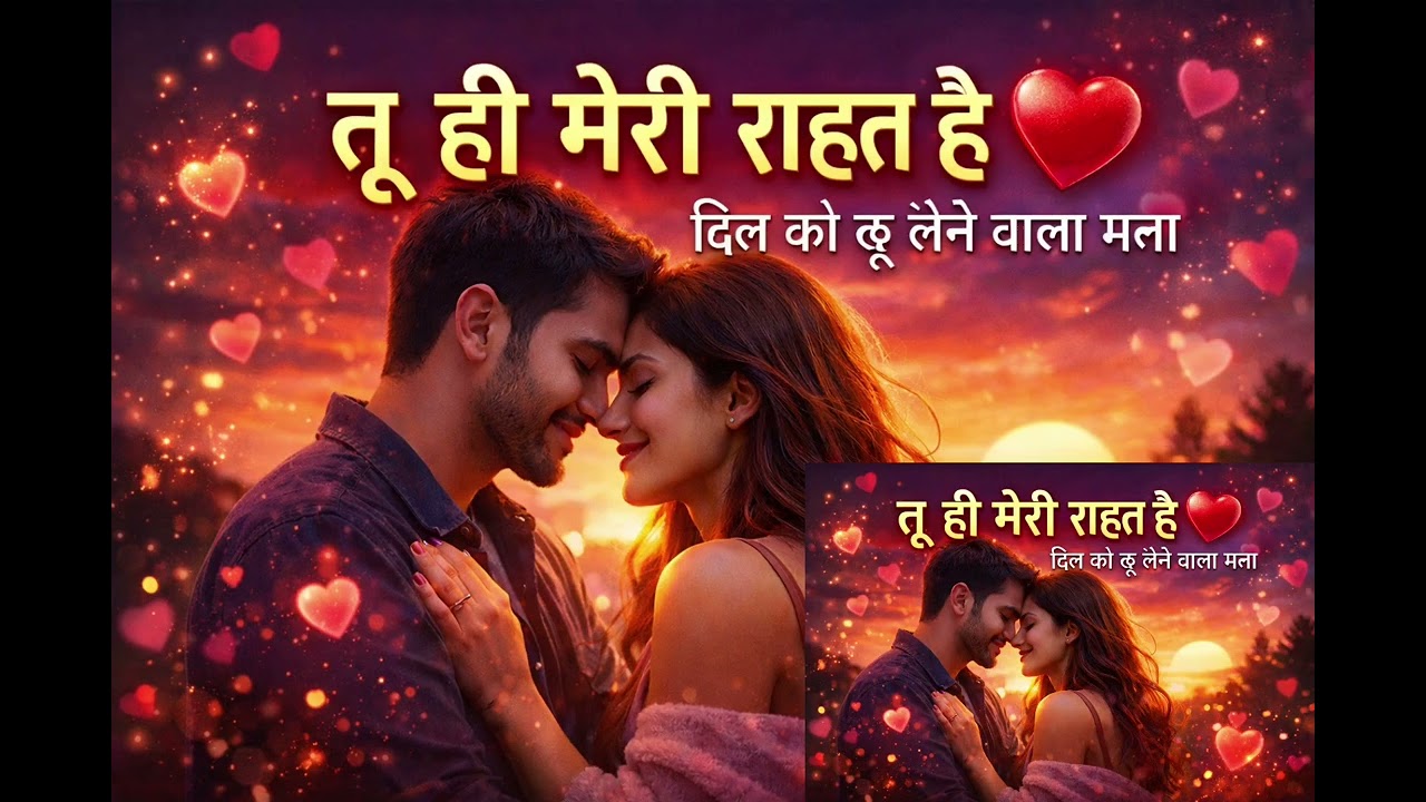 Tu Hi Meri Rahat Hai ❤️ | Heart Touching Romantic Song | New Hindi Love Song 2026