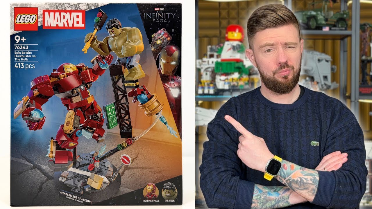 EPICKA BITWA: HULKBUSTER KONTRA HULK 👊 LEGO MARVEL 76343 RECENZJA
