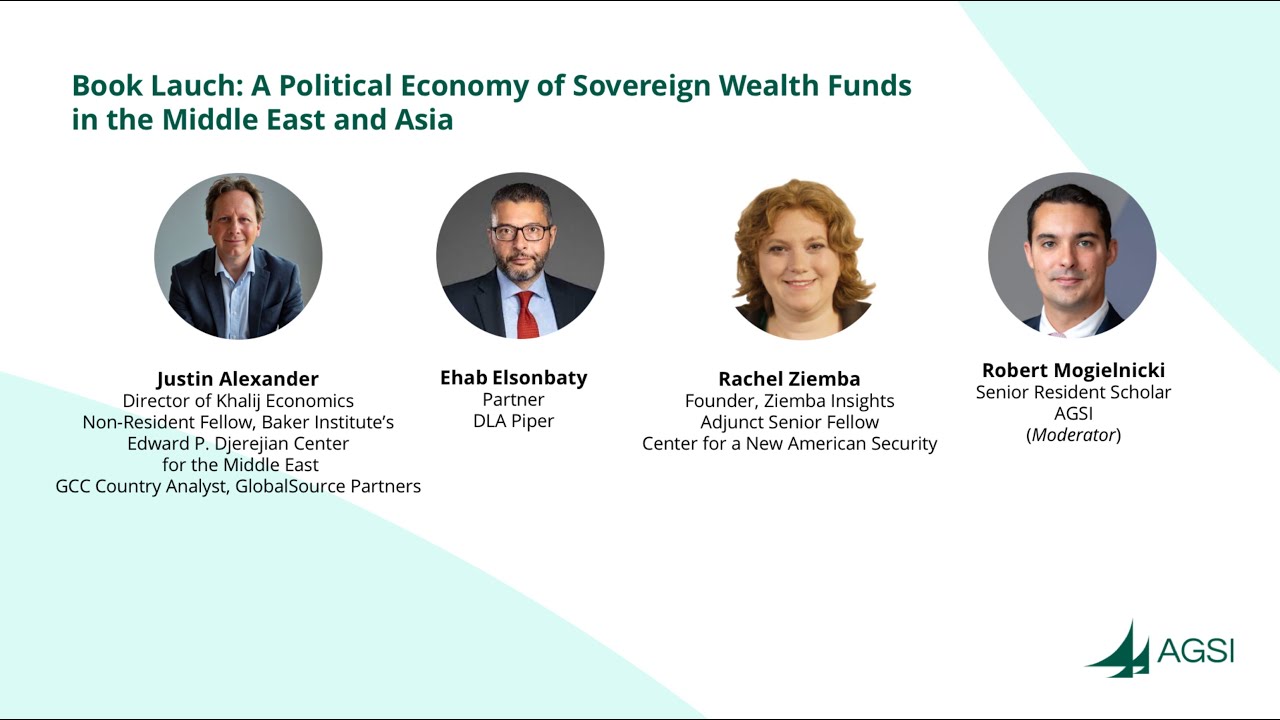 Book Launch: A Political Economy of Sovereign Wealth Funds in the Middle East and Asia