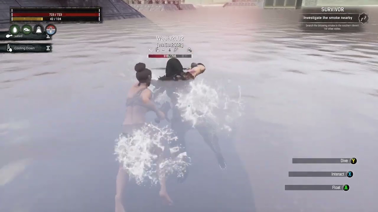 Ez water PvP Kill Conan Exiles