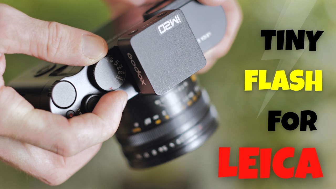 🔴 Миниатюрная карманная вспышка для Leica Q/M/CL/SL (Godox iM20 + Godox iA32)