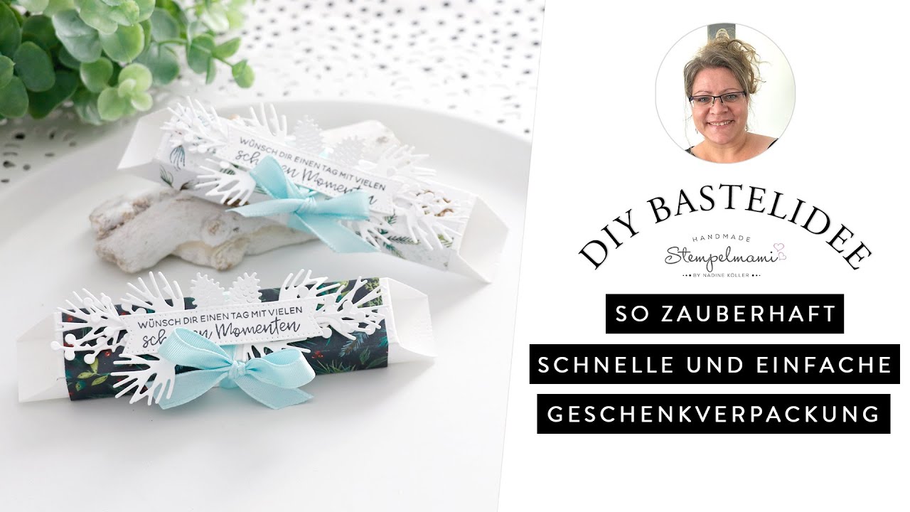 Schnell u. einfach | Zauberhafte Geschenkverpackung | Goodie zu Weihnachten | Bezaubernde Zweige