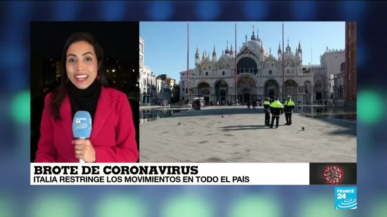 Informe desde Roma: Italia entrar&aacute; en cuarentena general para detener el brote de coronavirus