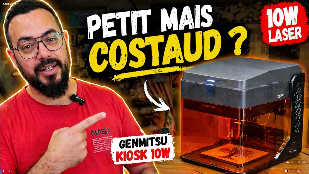 Compact, abordable et polyvalent : Genmitsu KIOSK 10w