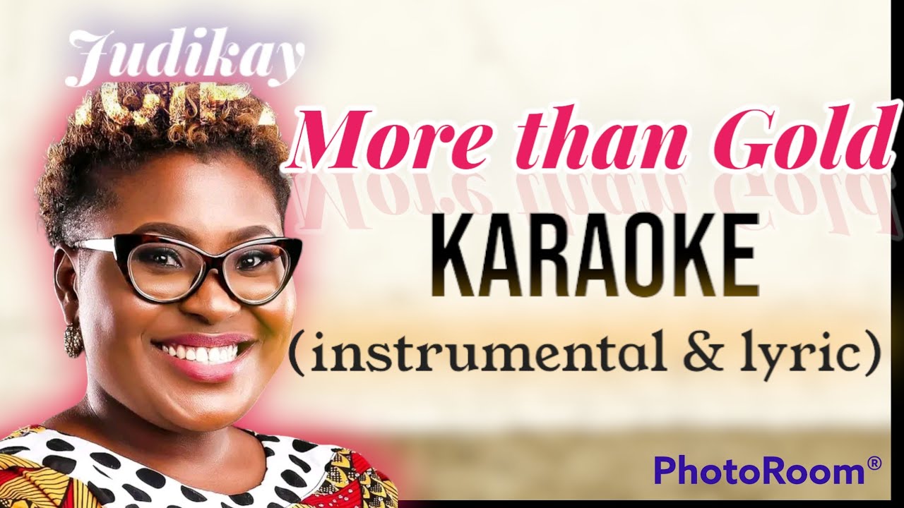 More than Gold - Judikay karaoke (instrumental + lyric)