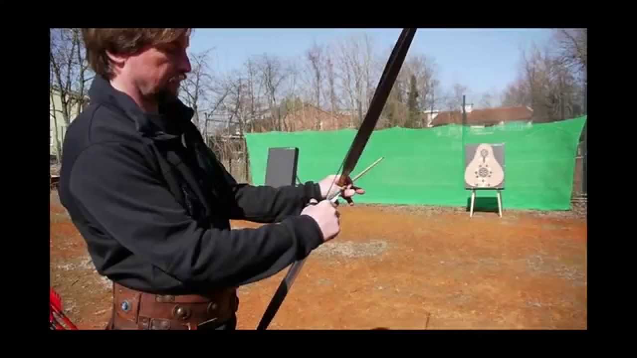 Saracene Archery: Shooting with nockless arrows / www.archery-thumbring.com