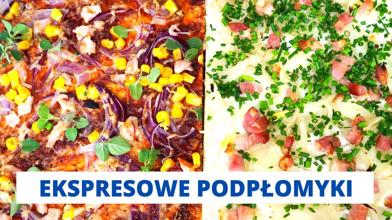Jak zrobić podpłomyki? Polska pizza na dwa sposoby