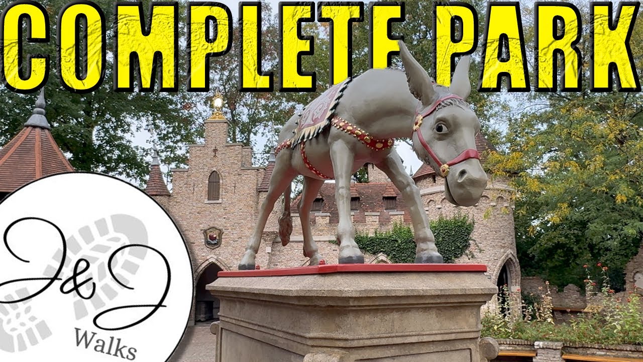 Walkthrough entire Efteling in Autumn, Themepark Daytrip from Amsterdam