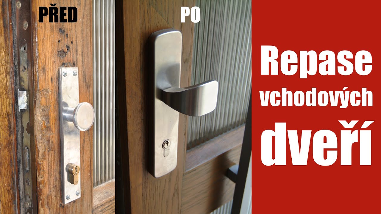 Repase dveří, oprava vchodových dveří, samozavírač dveří, komplexní repase dveří Praha