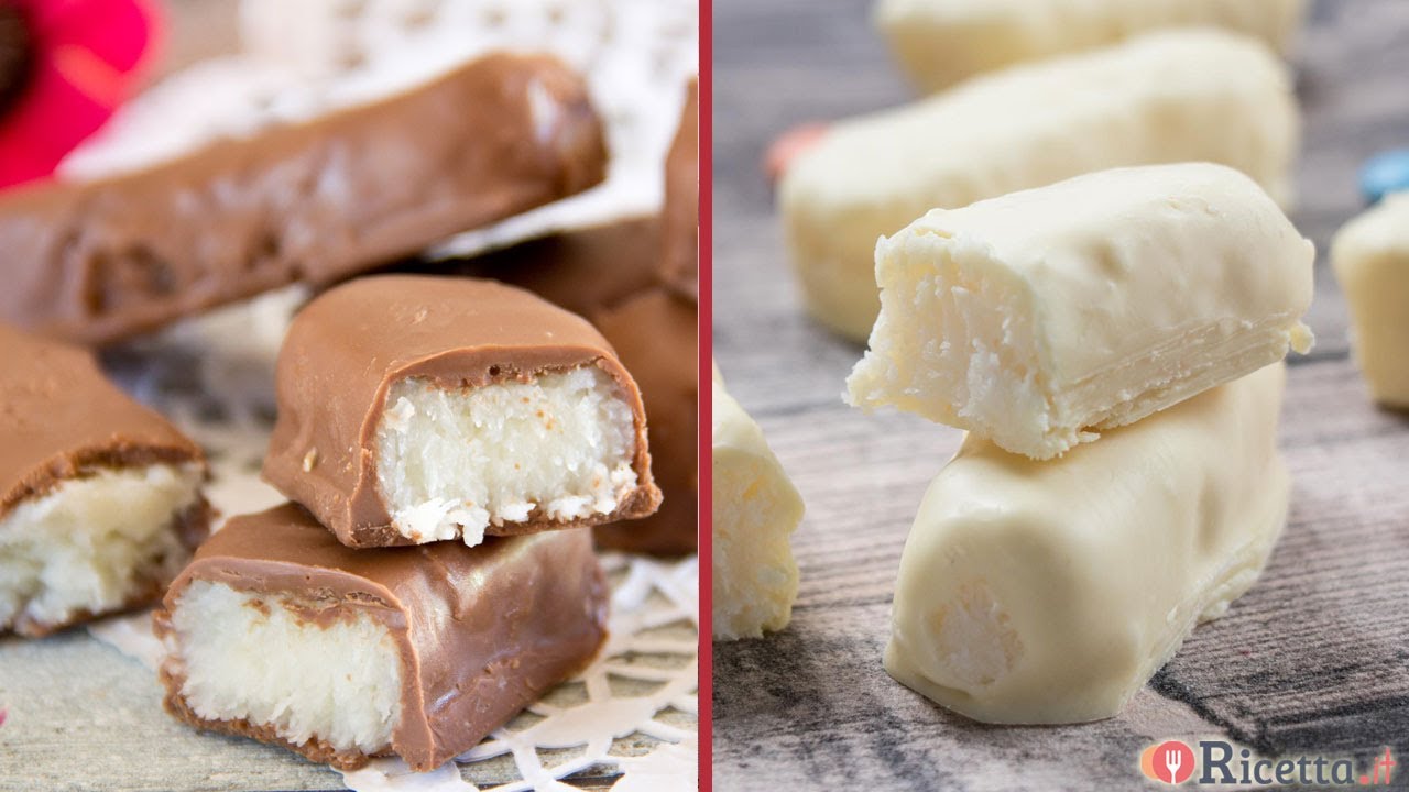 Bounty fatti in casa in 2 versioni - Ricetta.it