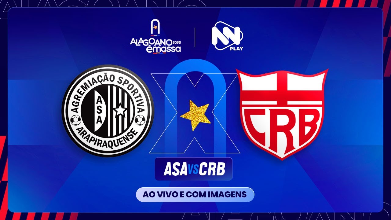 AO VIVO E COM IMAGENS | ASA X CRB - 16/01/25 - RODADA 2 | ALAGOANO 2025 | #LIVE