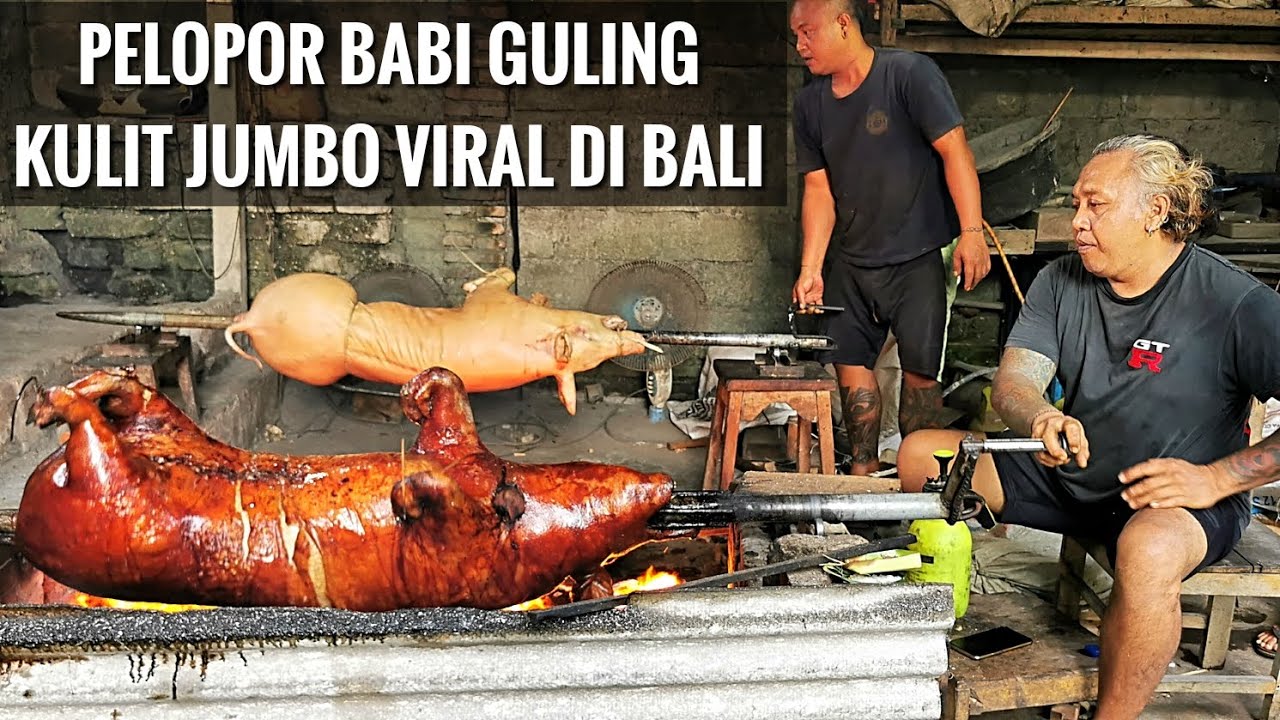 Warung Ini Pelopor Babi Guling Kulit Jumbo Yang Viral Di Bali