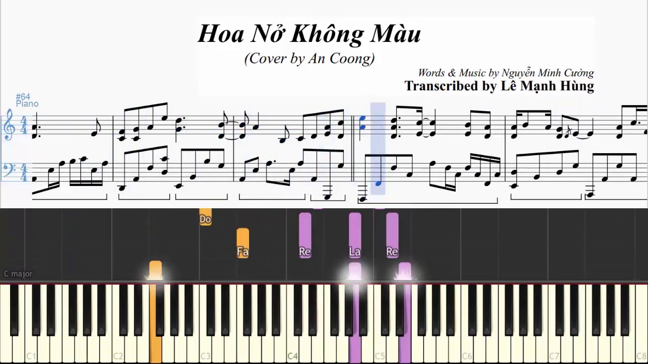 HOA NỞ KHÔNG MÀU | Cover by An Coong | Gabhung Music Arrangement
