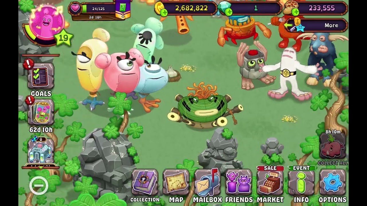 My singing monsters  จร้ายังไม่เส็จ