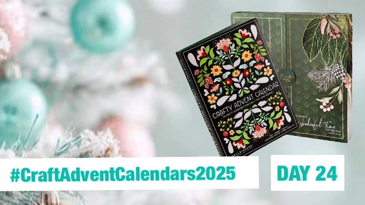 День 24 - Совместная работа над рождественскими календарями // #CraftAdventCalendars2025 | MJL Pa...