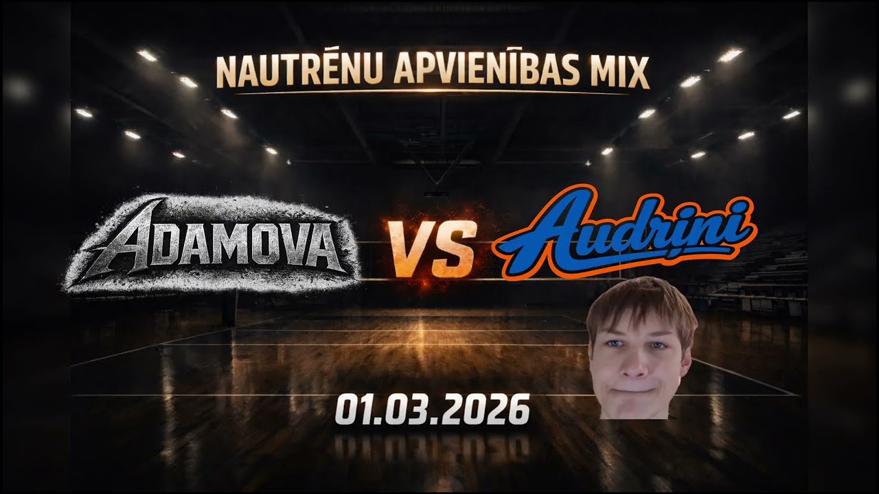 Adamova - Audriņi / Nautrēnu apvienības MIX turnīrs / 01.03.2026