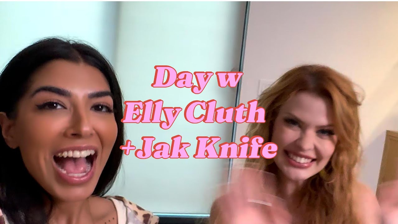 Shoot day Vlog & BTS w/ Jasmine Sherni, Elly Clutch, & Jak Knife