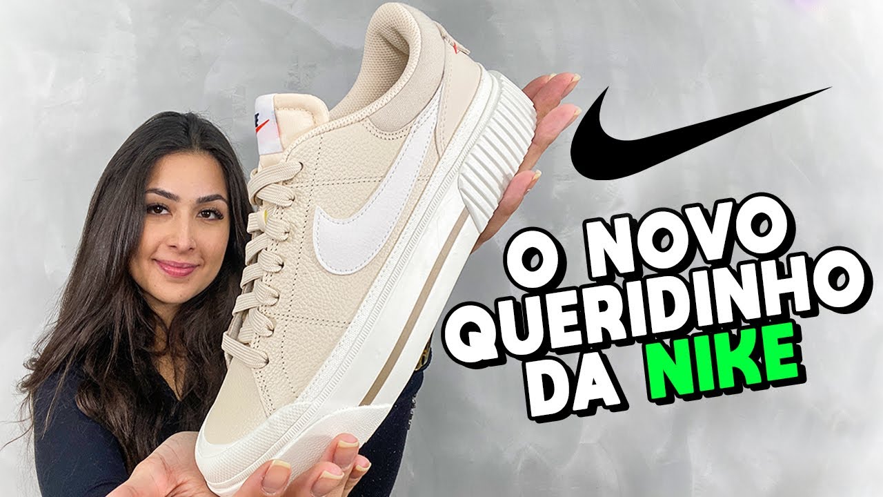 Conheça tudo do Nike Court Legacy Lift! 🤍