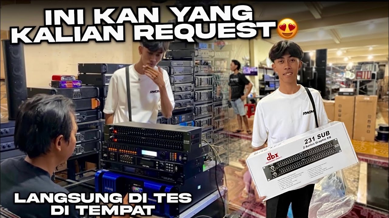 PENONTON PASTI SENANG !! EQUALIZER BARU BUAT SOUND MINIATUR SC AUDIO😍