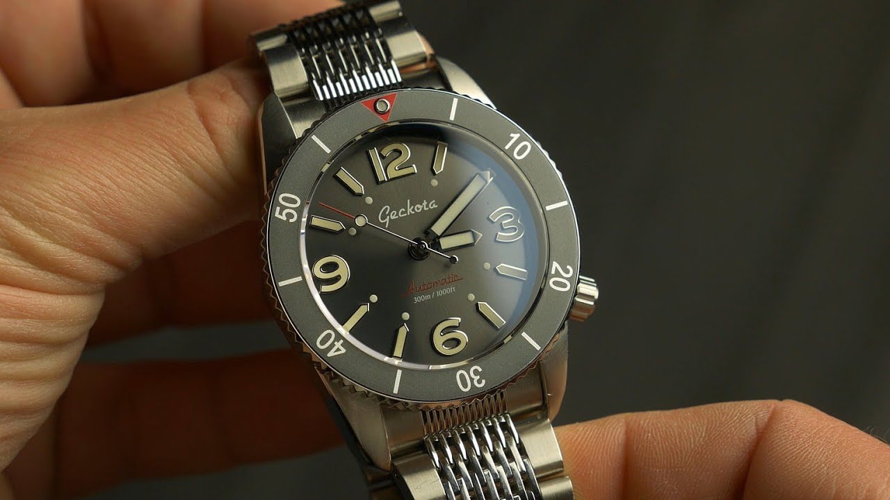 Geckota S01 diver review - as legible as s watch can get