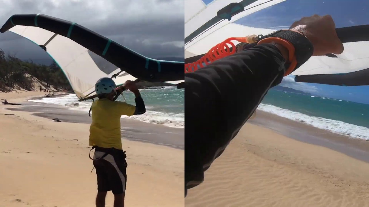 Basic wing skills and tight radius turns