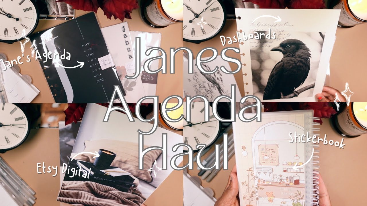 JANES AGENDA PLANNER HAUL FOR 2024 | @JanesAgenda
