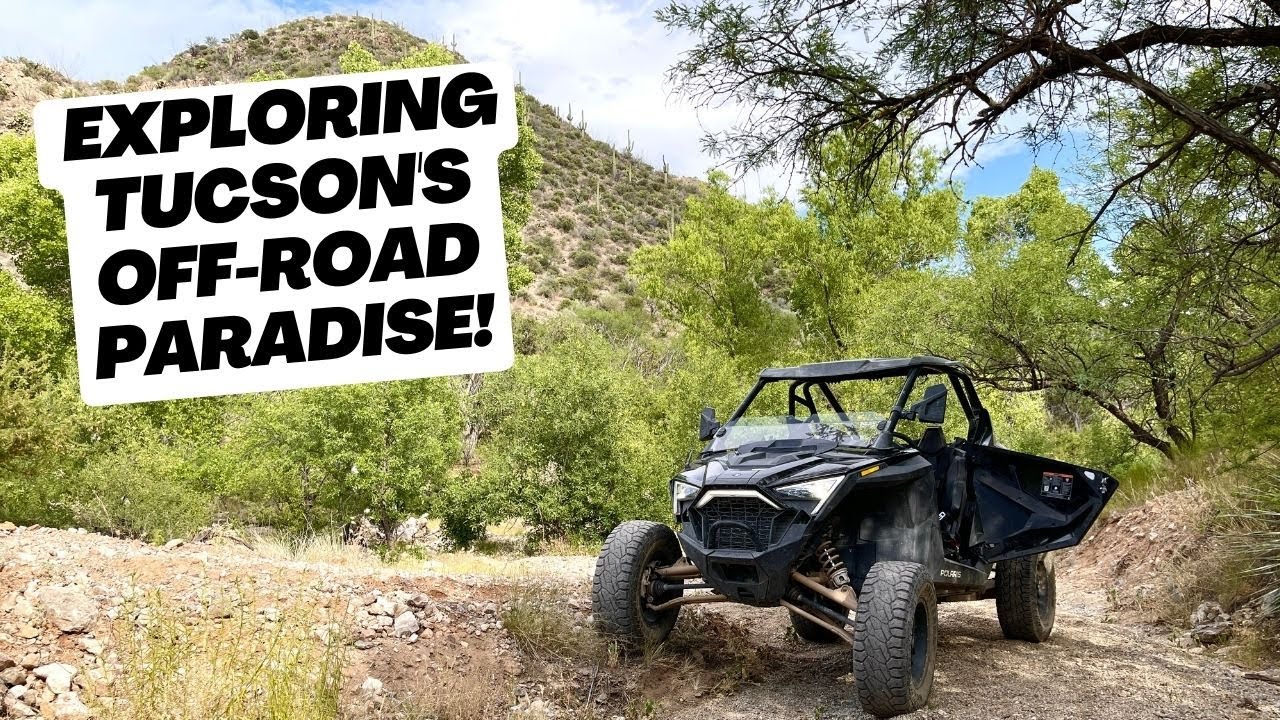 Taking Tucson Adventure Rentals UTVs to Redington Pass in Tucson Arizona