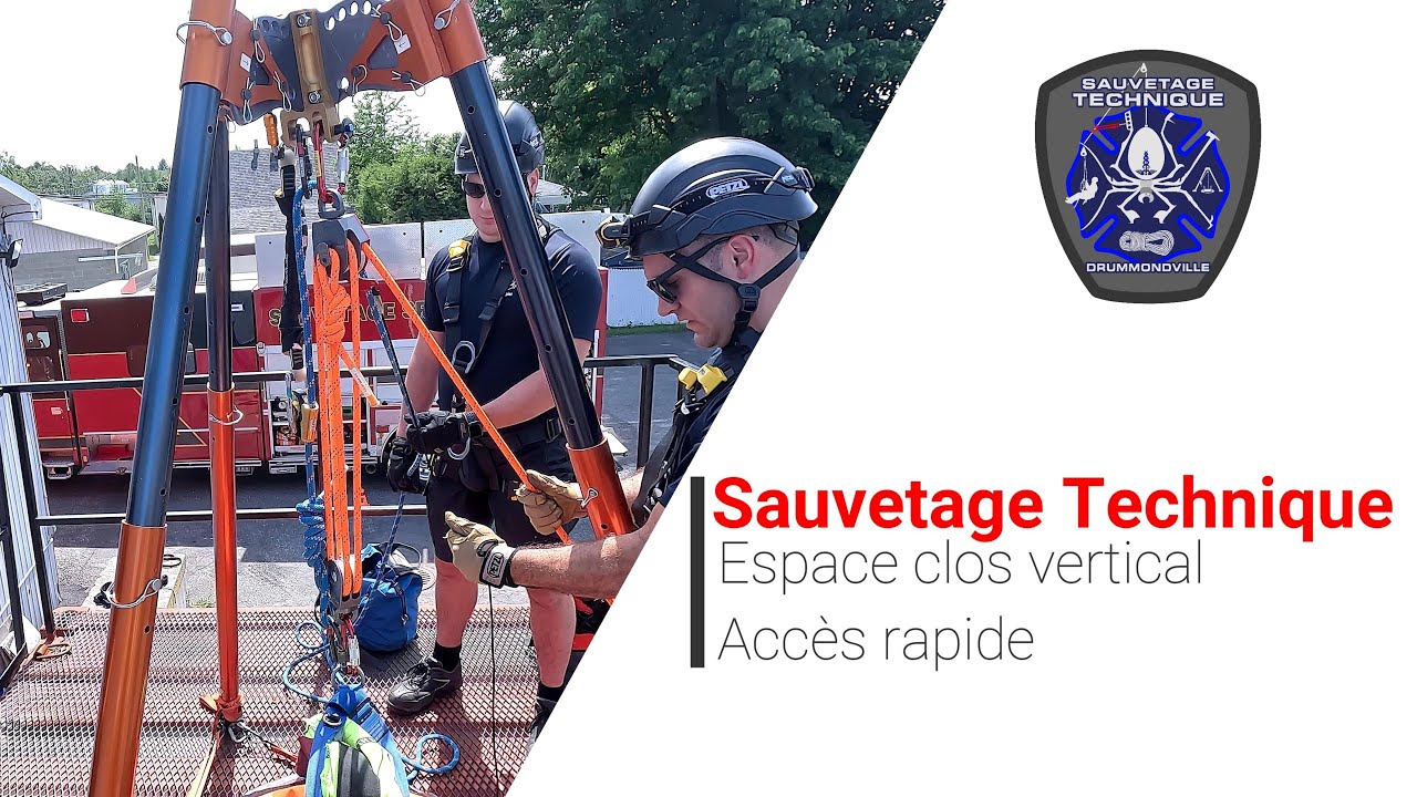 Espace clos vertical - Méthode pour se créer un accès rapide 