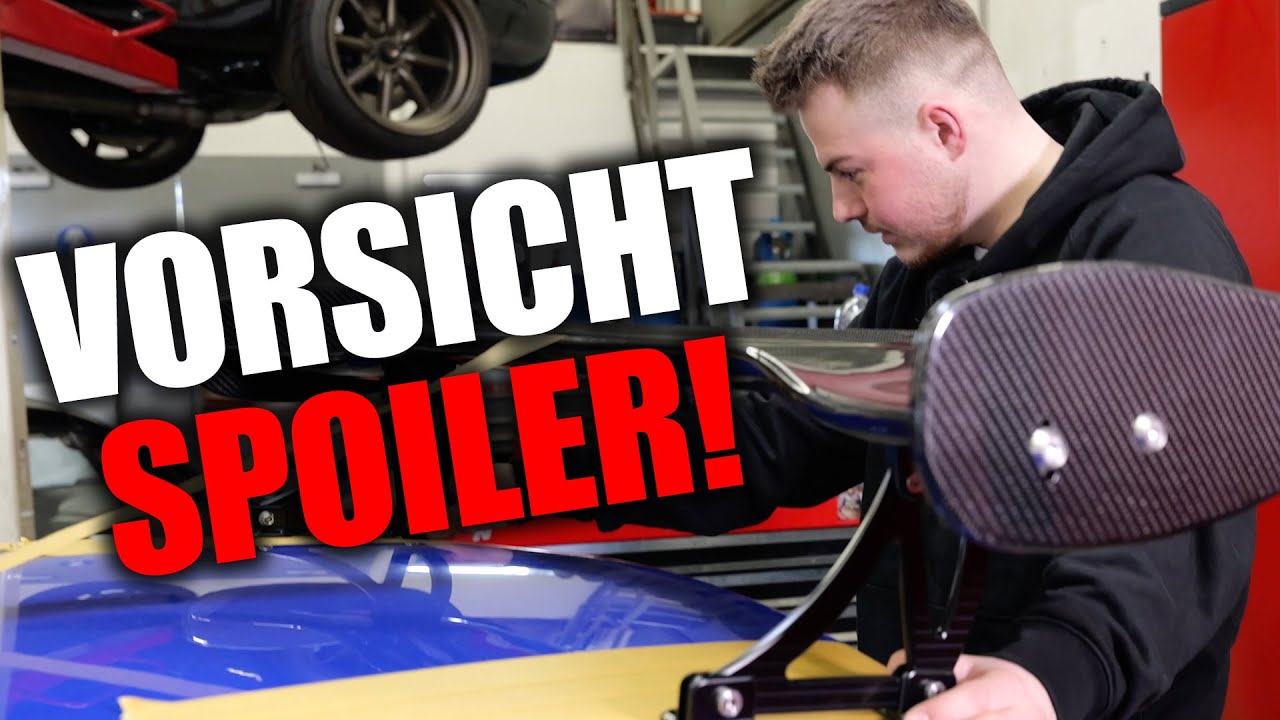Heckspoiler richtig verbauen - so machen wir das! - SPS Motorsport