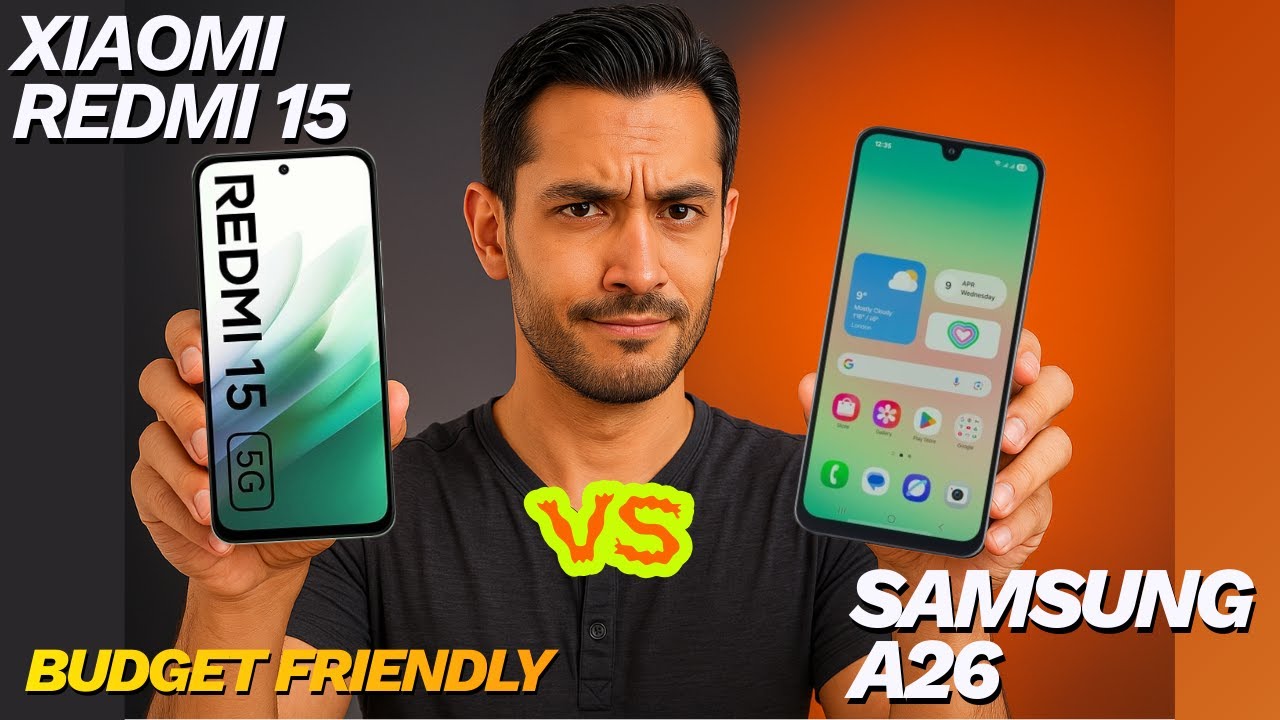 Samsung Galaxy A26 vs Xiaomi Redmi 15 – Best Budget Killer? 🔥 Full Comparison!