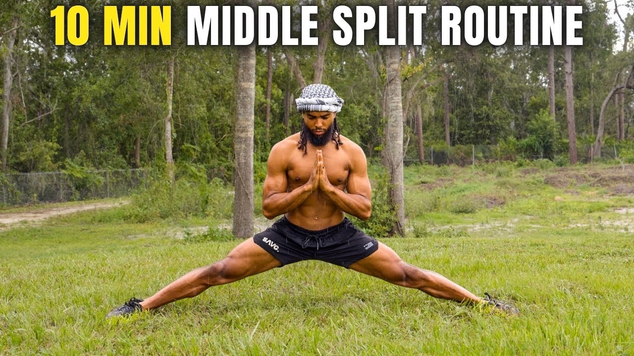 10 Min Middle Split Routine (Follow Along)