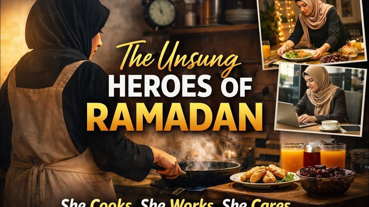 رمضان کی اصل ہیرو — ہماری مائیں، بہنیں اور بیویاں||The Real Heroes of Ramadan – Our Women
