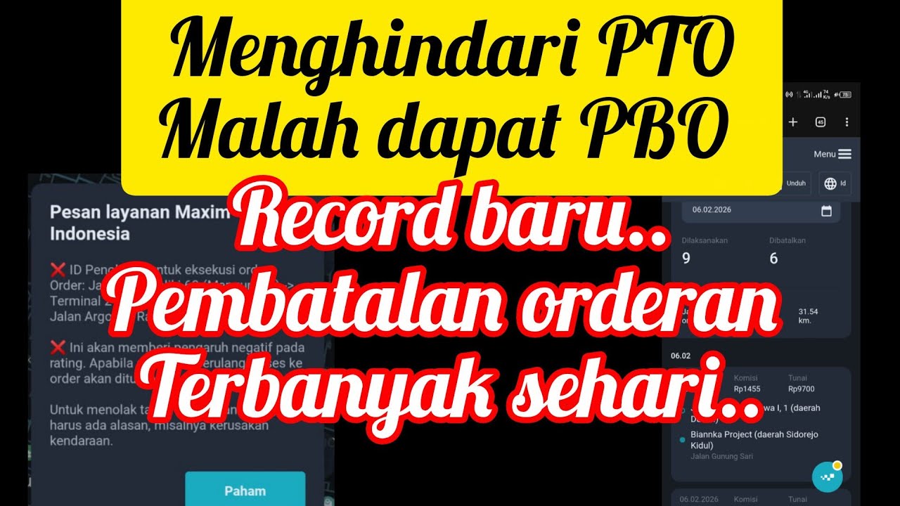 Menghindari PTO malah dapat PBO 🤭😅✌️#kang_ojek #salatiga #maxim 