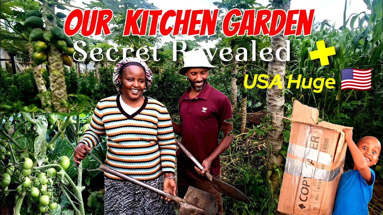 🔥OUR 1/8 ACRE VILLAGE GARDEN KEPT US ALIVE… THEN THIS BOX SHOWED UP 🇺🇸🎁