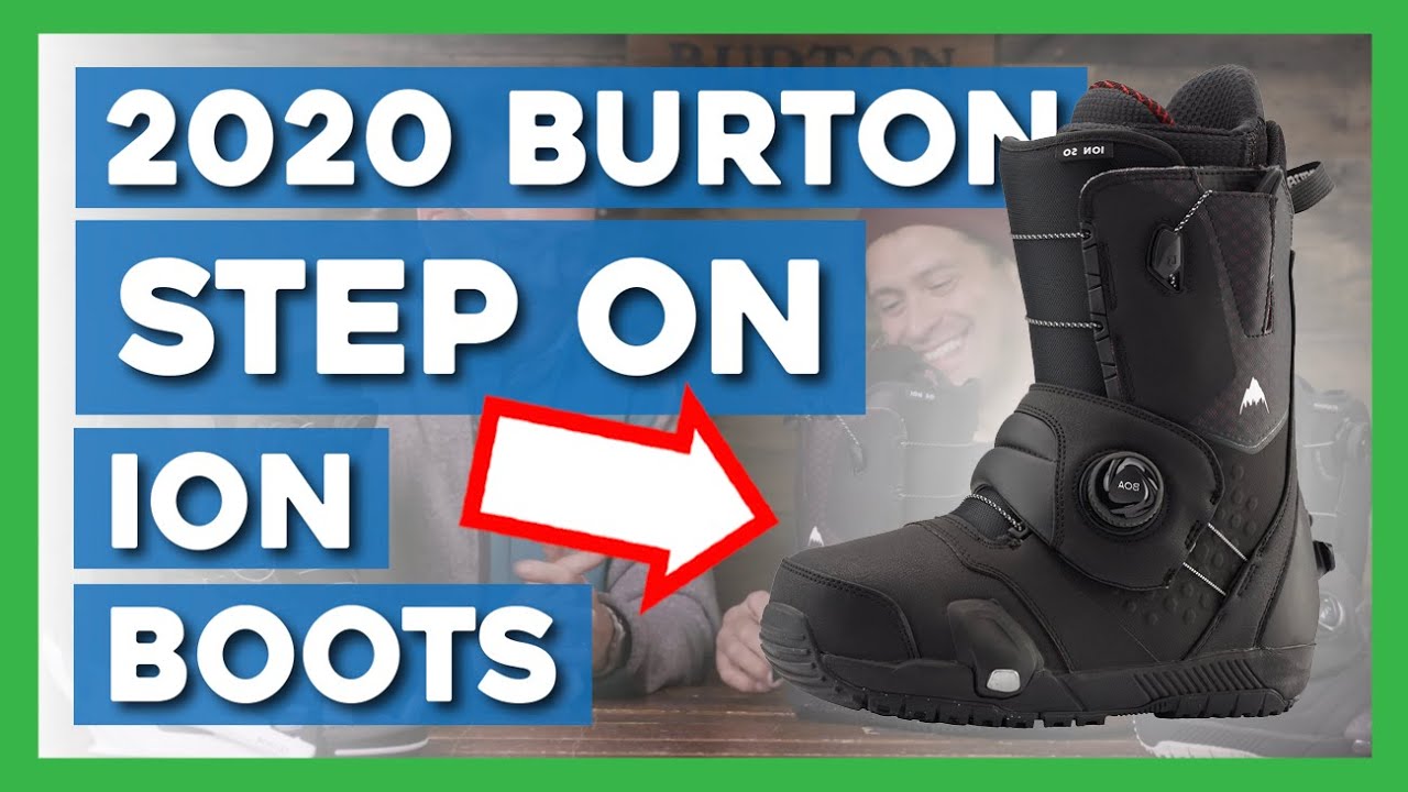 NEW 2020 BURTON STEP ON ION SNOWBOARD BOOTS!!!