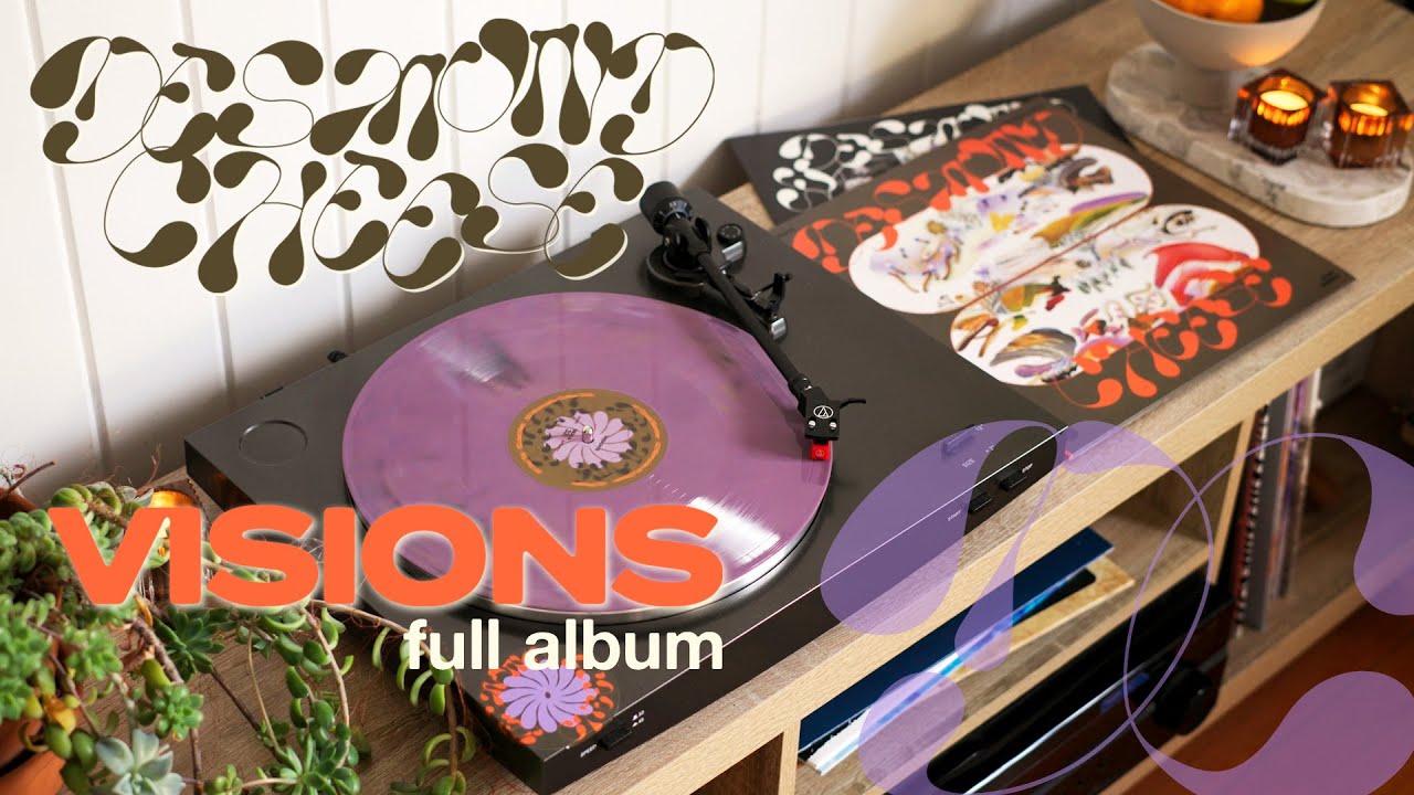 Visions [Desmond Cheese] Full Album Record Visualiser