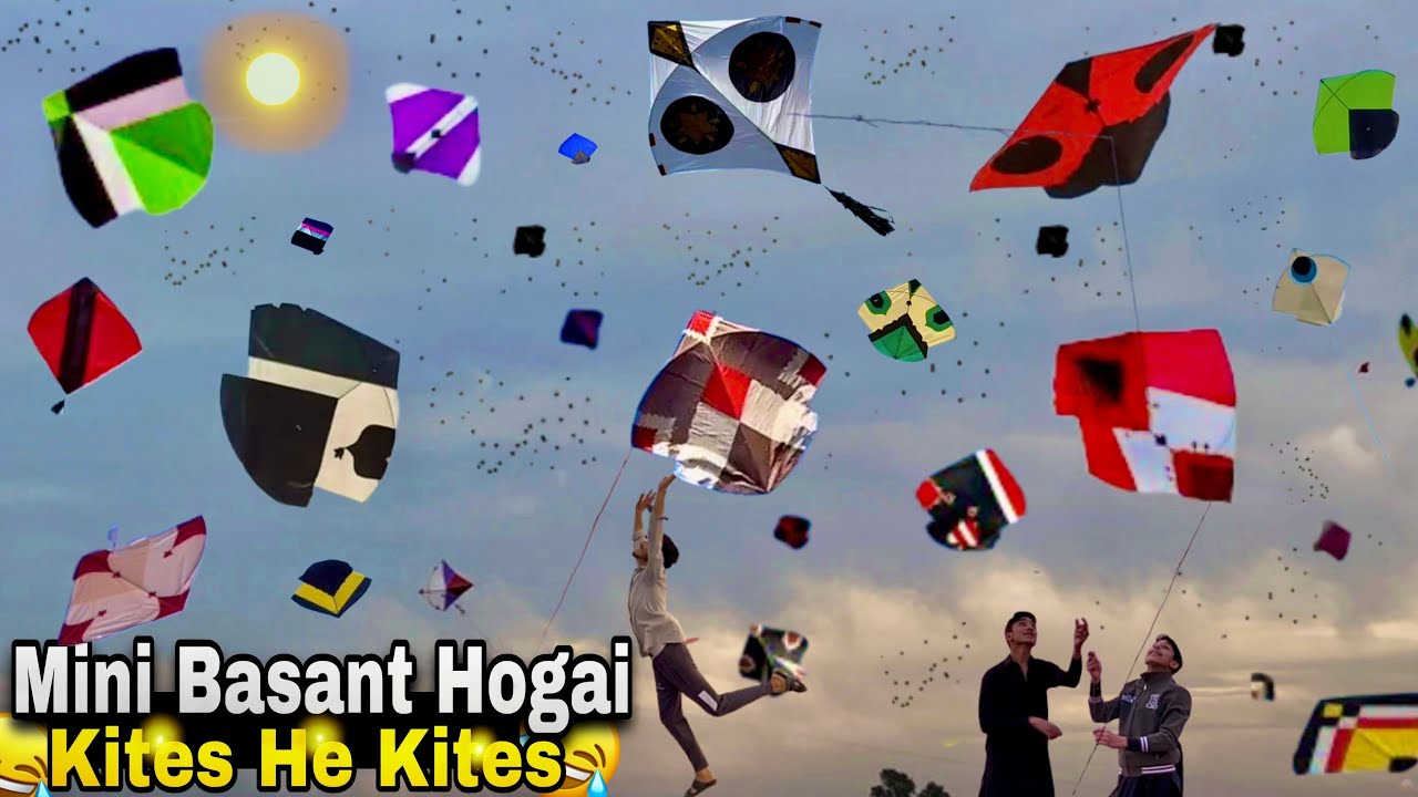Basant Sy Pehly Basant Hogai 😱 Million Of Kites |Itni Sari Kites Pakar Li Aj🤩 | Caught Looting Scene