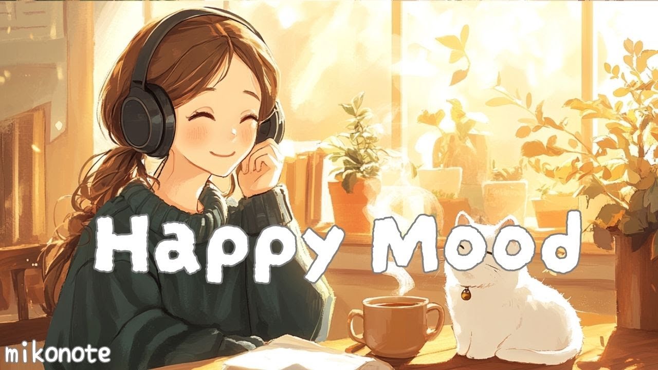 【playlist】  Happy Mood🌱今日も一歩ずつ、やさしく進もう| Morning /Cafe/Work/Chill BGM