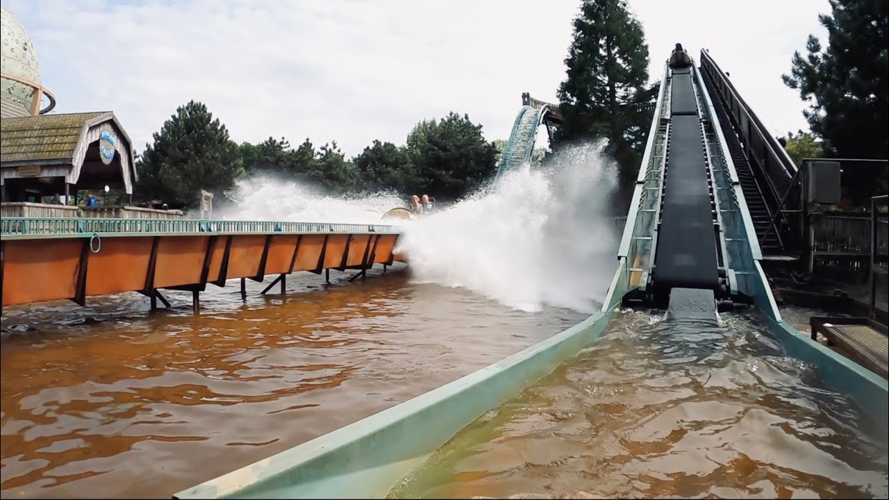 Ripsaw Falls - Onride (POV) | Attractiepark Slagharen