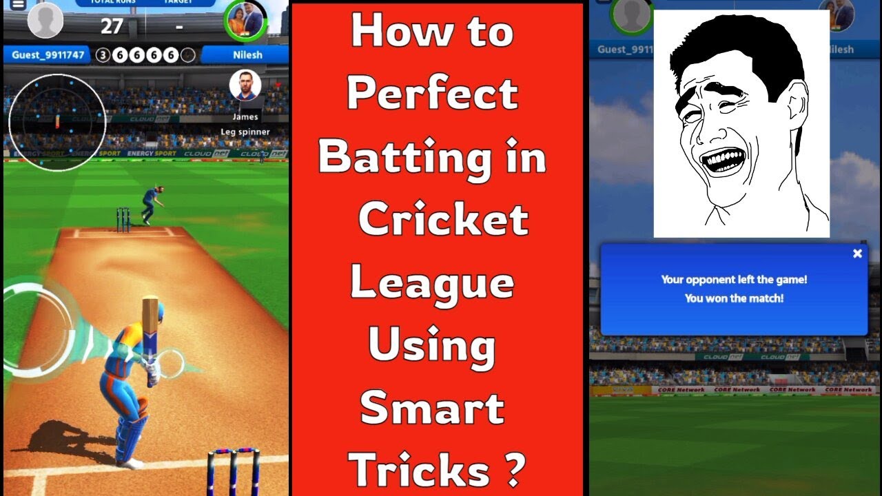 How to Perfect Batting in 😱 Cricket League Game | Bowling and Batting Tips and Tricks