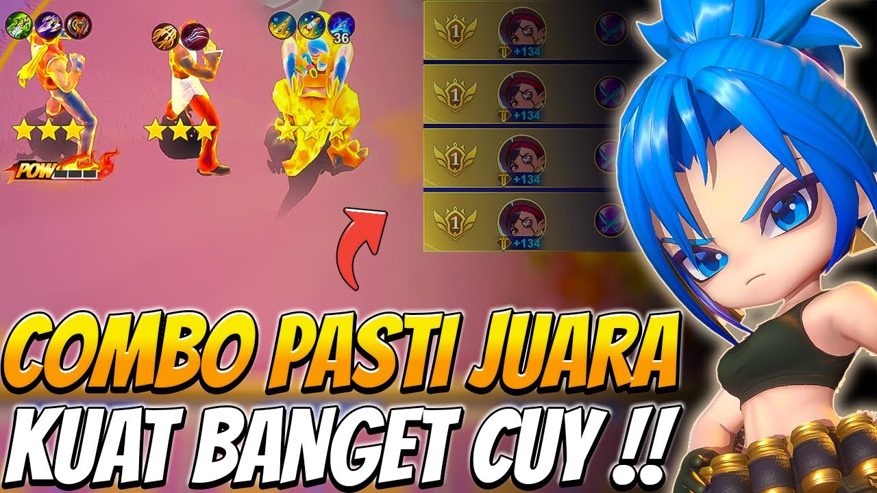 COMBO PASTI JUARA !! UPDATE TERBARU MCGG !! AUTO WINN !! MAGIC CHESS GOGO