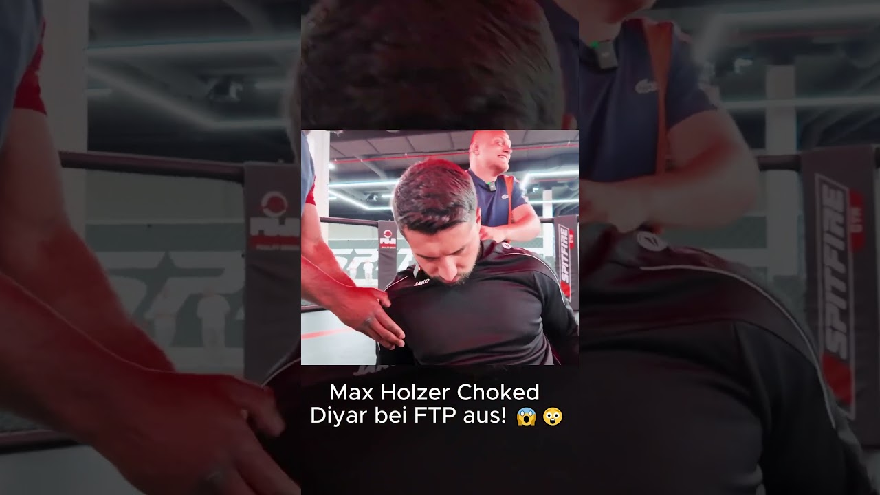 Max Holzer Choked Diyar bei FindThePro MMA aus und er geht Knock!  #maxholzer #shorts #diyarac