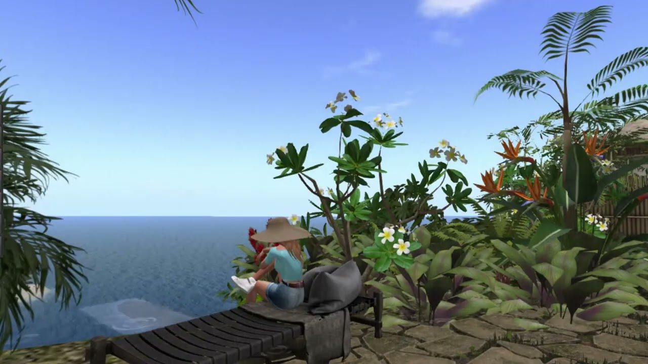 Ambience: Tropical Rain - Rain, Birds & Sea Sounds (Second Life)