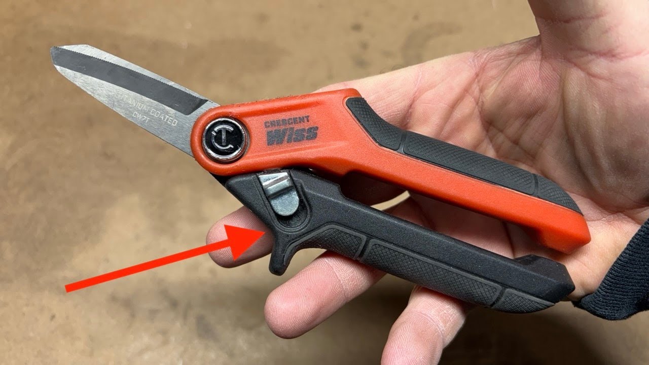 Cutting Power! The Crescent Wiss CW7T Tradesman Utility Shears